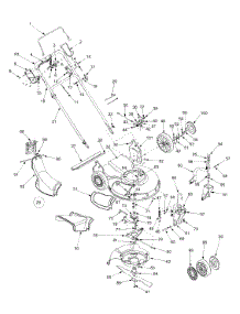 General Assembly parts for Yard-Man Self-Propelled Walk-Behind Mower 12A-999R402 / 2003 from AppliancePartsPros.com