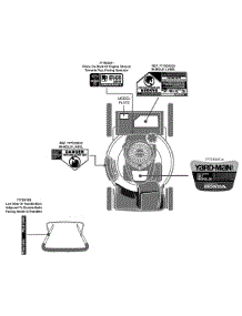 Label Map 12A-B2aq701 parts for Yard-Man Self-Propelled Walk-Behind Mower 12A-B2AQ701 / 2015 from AppliancePartsPros.com