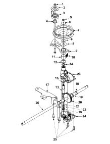 Transmission Assembly parts for Yard-Man Self-Propelled Walk-Behind Mower 12AD449R401 / 2002 from AppliancePartsPros.com