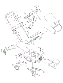 General Assembly parts for Yard-Man Self-Propelled Walk-Behind Mower 12AE469D755 / 2006 from AppliancePartsPros.com