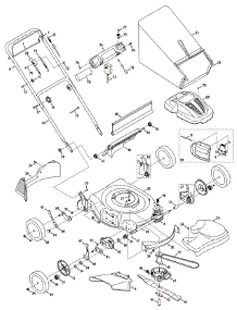 General Assembly parts for Yard-Man Self-Propelled Walk-Behind Mower 12AE46M3001 / 2008 from AppliancePartsPros.com