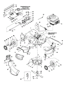 General Assembly parts for Yard-Man Self-Propelled Walk-Behind Mower 12AE979E401 / 1998 from AppliancePartsPros.com