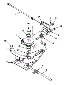 Multi-Speed Pulley Assembly parts for Yard-Man Self-Propelled Walk-Behind Mower 12AE999M401 / 2000 from AppliancePartsPros.com