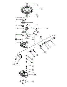Transmission Assembly parts for Yard-Man Self-Propelled Walk-Behind Mower 12AE999M401 / 2000 from AppliancePartsPros.com