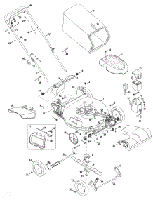 General Assembly 12A-B2 parts for Yard-Man Self-Propelled Walk-Behind Mower 12AEB2JA001 / 2011 from AppliancePartsPros.com