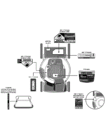 Label Map parts for Yard-Man Self-Propelled Walk-Behind Mower 12AEB2JZ001 / 2013 from AppliancePartsPros.com