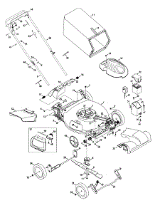 General Assembly 12Aeb2j parts for Yard-Man Self-Propelled Walk-Behind Mower 12AEB2JZ701 / 2012 from AppliancePartsPros.com
