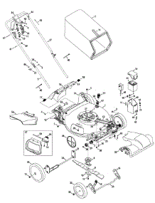 General Assembly parts for Yard-Man Self-Propelled Walk-Behind Mower 12AGB2S6001 / 2014 from AppliancePartsPros.com