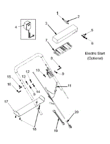 Electric Start parts for Yard-Man Self-Propelled Walk-Behind Mower 12AS446D701 / 2002 from AppliancePartsPros.com