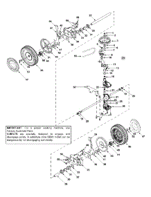 Transmission & Drive parts for Yard-Man Self-Propelled Walk-Behind Mower 12AS449T401 / 2002 from AppliancePartsPros.com