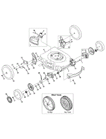 Drive parts for Yard-Man Self-Propelled Walk-Behind Mower 12AV566M055 / 2008 from AppliancePartsPros.com