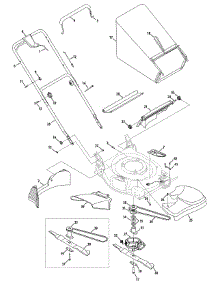 General Assembly parts for Yard-Man Self-Propelled Walk-Behind Mower 12AV566M055 / 2008 from AppliancePartsPros.com
