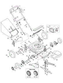 General Assembly parts for Yard-Man Self-Propelled Walk-Behind Mower 12B-569Q755 / 2007 from AppliancePartsPros.com