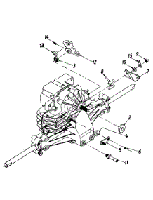 Transmission Complete parts for Yard-Man Lawn Tractor 135N604F401 / 1995 from AppliancePartsPros.com
