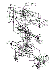 Drive / Pedal Assembly parts for Yard-Man Lawn Tractor 1361614G401 / 1996 from AppliancePartsPros.com