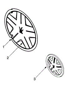 Hub Cap parts for Yard-Man Lawn Tractor 13A-325-401 / 1999 from AppliancePartsPros.com