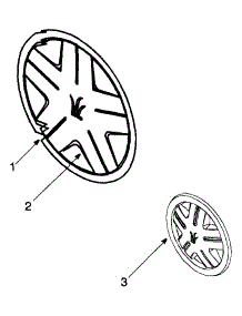 Hub Caps parts for Yard-Man Lawn Tractor 13A-325-402 / 1999 from AppliancePartsPros.com