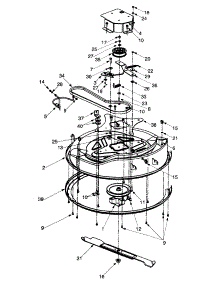 Mowing Deck parts for Yard-Man Lawn Tractor 13A-325-402 / 1999 from AppliancePartsPros.com