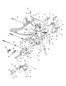 Operation Control parts for Yard-Man Lawn Tractor 13A-325-402 / 1999 from AppliancePartsPros.com
