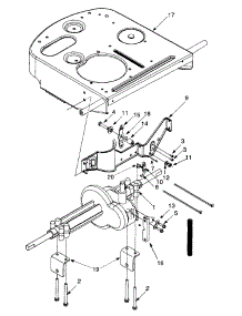 Transaxle Assembly parts for Yard-Man Lawn Tractor 13A-325-402 / 1999 from AppliancePartsPros.com