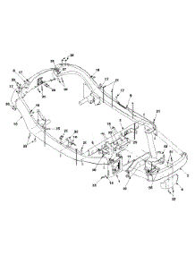 Frame Rail Assembly parts for Yard-Man Lawn Tractor 13A-325-402 / 2001 from AppliancePartsPros.com