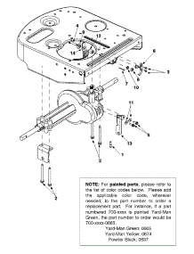 Harness Assembly Adapter parts for Yard-Man Lawn Tractor 13A-325-402 / 2001 from AppliancePartsPros.com