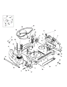 Fuel Tank, Frame, Engine Accessories parts for Yard-Man Lawn Tractor 13A-328-402 / 2000 from AppliancePartsPros.com