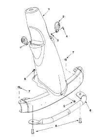 Steering Column & Bumper parts for Yard-Man Lawn Tractor 13A-328-402 / 2000 from AppliancePartsPros.com