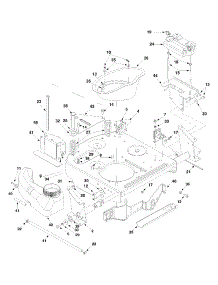 Engine Accessories & Frame parts for Yard-Man Lawn Tractor 13A-328-402 / 2002 from AppliancePartsPros.com