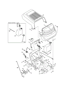 Hood & Dash parts for Yard-Man Lawn Tractor 13AC76LF055 / 2011 from AppliancePartsPros.com