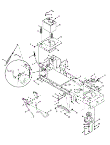 Frame & Pto Lift parts for Yard-Man Lawn Tractor 13AC76LF055 / 2012 from AppliancePartsPros.com