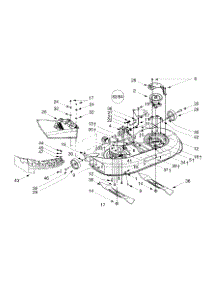 Deck Assembly "G" parts for Yard-Man Lawn Tractor 13AD604G401 / 2000 from AppliancePartsPros.com