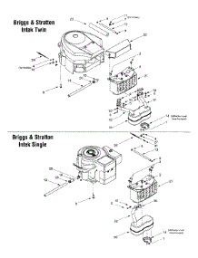 Engine Accessories parts for Yard-Man Lawn Tractor 13AD624G401 / 2002 from AppliancePartsPros.com