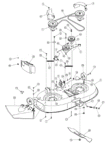 Deck Assembly 42 Inch parts for Yard-Man Lawn Tractor 13AN771G755 / 2006 from AppliancePartsPros.com