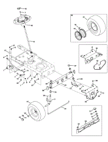 Front End Steering parts for Yard-Man Lawn Tractor 13AO785T055 / 2012 from AppliancePartsPros.com
