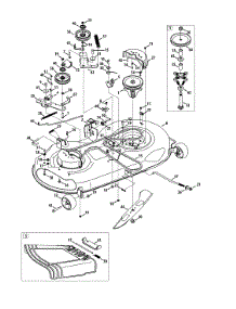 Mower Deck 46-Inch parts for Yard-Man Lawn Tractor 13AO785T055 / 2013 from AppliancePartsPros.com