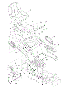 Fender Assembly parts for Yard-Man Lawn Tractor 13AP615P755 / 2005 from AppliancePartsPros.com