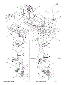 Pto, Battery, Frame parts for Yard-Man Lawn Tractor 13AT604H401 / 2003 from AppliancePartsPros.com