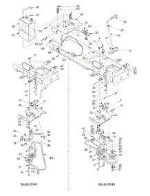 Pto, Battery, Frame 1 parts for Yard-Man Lawn Tractor 13AT604H701 / 2004 from AppliancePartsPros.com