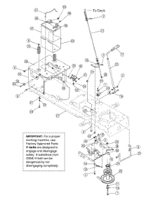 Pto parts for Yard-Man Lawn Tractor 13AT605G755 / 2005 from AppliancePartsPros.com