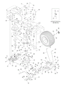 Drive parts for Yard-Man Lawn Tractor 13AT605H755 / 2005 from AppliancePartsPros.com