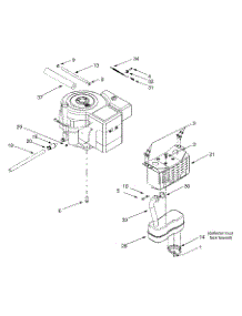 Engine Accessories - Briggs & Stratton Intek Single parts for Yard-Man Lawn Tractor 13AU604H401 / 2001 from AppliancePartsPros.com
