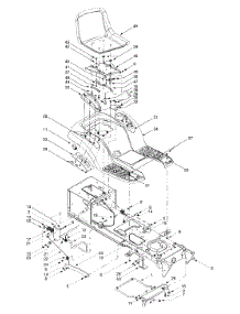 Lift Assembly parts for Yard-Man Lawn Tractor 13AU604H401 / 2001 from AppliancePartsPros.com
