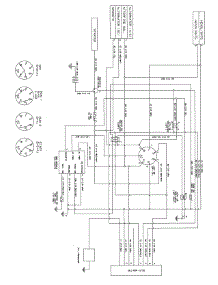 Electrical Schematic parts for Yard-Man Lawn Tractor 13AX90YT001 / 2010 from AppliancePartsPros.com