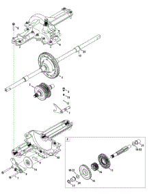 Transmission parts for Yard-Man Lawn Tractor 13AX90YT001 / 2010 from AppliancePartsPros.com