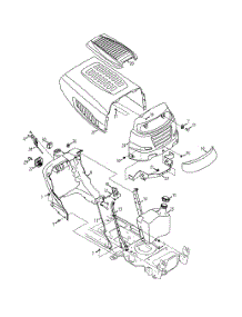 Hood & Dash parts for Yard-Man Lawn Tractor 13AX915T001 / 2013 from AppliancePartsPros.com