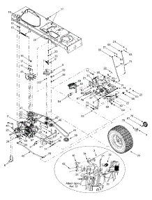 Drive & Wheels Rear parts for Yard-Man Lawn Tractor 13AY614G401 / 2002 from AppliancePartsPros.com