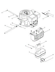 Engine Accessories parts for Yard-Man Lawn Tractor 13AY614G401 / 2002 from AppliancePartsPros.com