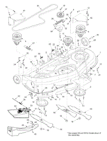 Deck Assembly 46 Inch parts for Yard-Man Lawn Tractor 13AZ614H401 / 2003 from AppliancePartsPros.com