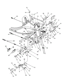 Operation Control parts for Yard-Man Lawn Tractor 13B-325-401 / 1999 from AppliancePartsPros.com
